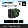 Mileseey PF210H 600M Hunting Berburu Archery Laser Rangefinder Waterproof Biru Hitam