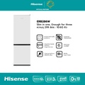 Hisense ตู้เย็น 2 ประตู รุ่น ERB286S ความจุ 299 ลิตร