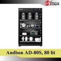 Tủ Chống Ẩm Andbon AD-80S, Dung Tích 80 Lít, Màu Đen
