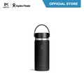 Hydro Flask Wide Mouth 2.0 16 Oz - กระติกน้ำสูญญากาศ เก็บความเย็น-ร้อน สีดำ