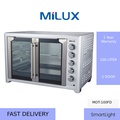 Milux MOT-100FD 100L French Door Oven Elektrik