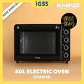 Khind OT4030 Oven Elektrik 40L - Beige/Berkaca