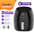 Giselle KEA0206 Digital Air Fryer 6.8L - Hitam