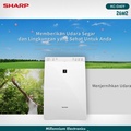 Pembersih Udara Sharp KC-F30Y-W dengan Fungsi Pelembab dan Teknologi Plasmacluster HD 7000