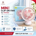 Miniso MINI CLIP FAN Kipas Angin