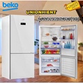 Beko ตู้เย็น 2 ประตู รุ่น RCNT415E20VZHFGW สีกระจกขาว