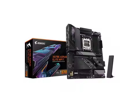 技嘉 X870E AORUS ELITE WIFI7 ATX 主機板 AM5 DDR5 PCIe 5.0