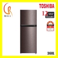 Toshiba GR-RT416WE-PMY(37) 2 Pintu Inverter Peti Sejuk 360L Satin Grey