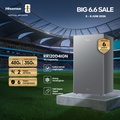 Hisense RR120D4IGN Kulkas 1 Pintu 91L Silver