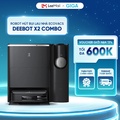Ecovacs Deebot X2 Combo - Robot hút bụi lau nhà và máy hút bụi cầm tay