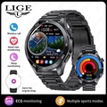LIGE QX11 Jam Tangan Pintar Smartwatch 1.96 Inci TFT