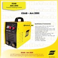 ESAB Arc 200i Mesin Las Inverter MMA