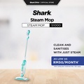 Pembersih Wap Mudah Alih Shark S1000 - Putih, Mint 375ml Kapasiti Tangki Air