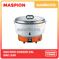 Maspion GRC-230 Gas Rice Cooker 23 Liter Putih - Penanak Nasi Gas Kapasitas Besar