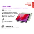 Lenovo Tab M11 Tablet 11 Inci 4GB/64GB - Luna Grey dengan Sokongan Stilus