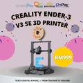 Creality Ender-3 V3 SE 3D Printer - Pencetak FDM dengan Automatic Bed Leveling dan CR Touch Auto Leveling