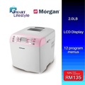 Morgan MBM-1020 Pembuat Roti 2LB - 12 Program, LCD Display, Panci Non-Stik