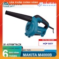 Máy Thổi Bụi Makita M4000B - Thiết Kế Nhỏ Gọn, Hiệu Suất Cao 87 m/s, Tiếng Ồn 90 dB(A)