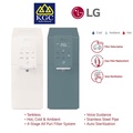 LG PuriCare Objet Collection Water Purifier WD518AN - Penapis Air Ultra Filtration (UF) dengan Pengawalan Suhu dan Sterilisasi UV LED