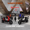Sepeda Listrik Pacific Vertex - Sepeda Motor Listrik dengan Baterai 969.6 Wh