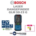 Bosch GLM 50-23 G Pengukur Jarak Laser Hijau, Saiz: 119x53x29mm, Berat: 0.16kg, Jangkauan: 0.05-50m