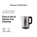 Panasonic NC-K301 Cerek Elektrik 1.7L Stainless Steel - Putih/Hitam