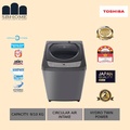 Toshiba AW-H1000GM(SB) Mesin Basuh Automatik 9kg Front Load