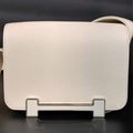 Hermès Geta Bag 肩背包 H083052CKAD 女裝 20x7x15cm Mysore山羊皮 銀色鈀金扣