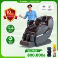 Ghế massage Kagawa K16 Pro - Nâu đen, 220V, 90W, tải trọng 150kg