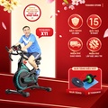 Xe đạp tập thể dục trong nhà Toshiko X11 - Đen Xanh, Hợp kim thép, Nhựa plastic
