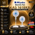 Miyako KAS-1618 KB Kipas Angin Berdiri & Meja