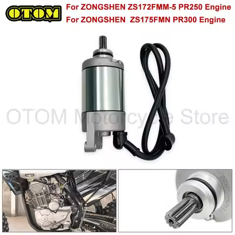 Mesin Motor Zongshen ZS172FMM-5 250cc Silinder Tunggal 4-Tak Pendingin Udara