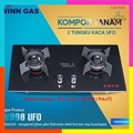 Kompor Tanam Winn Gas W-898 UFO - Kompor Gas Tungku Kaca