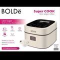 BOLDe Super COOK Less Sugar Celica 1.2L - Penanak Nasi Elektronik