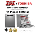 Toshiba DW-08T1 Mesin Basuh Pinggan Meja - Silver