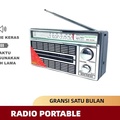 Lottol 4250 Radio Portable International Jadul 3 Band FM - AM -SW AC/DC Antik