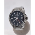 Grand Seiko 9F Quartz Jam Tangan Lelaki Keluli Tahan Karat 40mm Hitam
