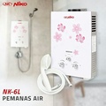 Pemanas Air Gas Niko NK-6L 6 Liter Instan dengan Pengaman Otomatis dan Filter Air