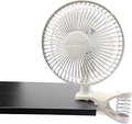 Air King 9145 6-Inch 2-Speed Clip-On Fan - White