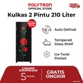 Polytron Kulkas 2 Pintu PRM 21DRX Belleza Varia