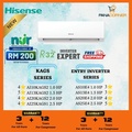 Hisense AI13KAGS Inverter Air Conditioner 1.5HP - Penghawa Dingin Canggih untuk Kepentingan Rumah