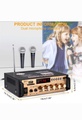 FLECO BT-198E Amplifier Bluetooth 600W Hitam | Karaoke + FM Radio