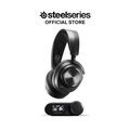 SteelSeries Arctis Nova Pro Wireless - Headset Over-ear dengan ANC dan Mikrofon Boom, Hitam/Putih