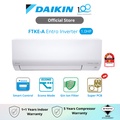 Daikin FTKE25A 1HP Inverter Air Conditioner - Penghawa Dingin Dinding R32 3 Bintang