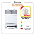 Ecovacs T50 Pro Omni - Robot hút bụi lau nhà thông minh, màu trắng/đen, dung lượng 3L, kích thước 353x350x81mm