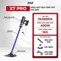 Máy hút bụi cầm tay có dây JETZT X7 - Lực hút 19000Pa, trọng lượng 1kg