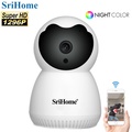 Srihome SH036 Kamera Keselamatan 1296P WiFi - 3MP Super HD, 355° Putaran Penuh, Penglihatan Malam Warna Penuh