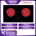 Firenzzi FRR-2099 Ceramic Hob 73cm - Pembakar Elektrik Dengan Teknologi Pemanasan Cepat