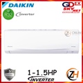 Daikin FTKQ35T Aircond 1HP Inverter - Penjimatan Tenaga & Selesa