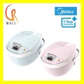 Midea MB-FS10 1.0L Digital Rice Cooker - Multi-Function, Non-Stick Coating, Smart Fuzzy Logic Control